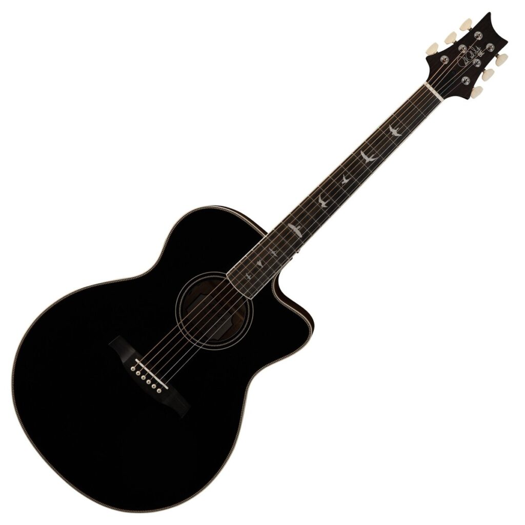 PRS SE A20 Angelus Black Gloss Top Satin Back (2026)