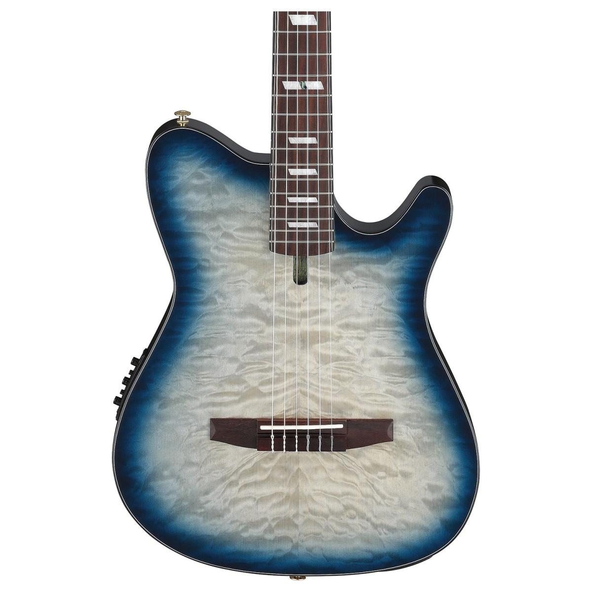 Ibanez FRH20QMN Cosmic Blue Starburst Low Gloss