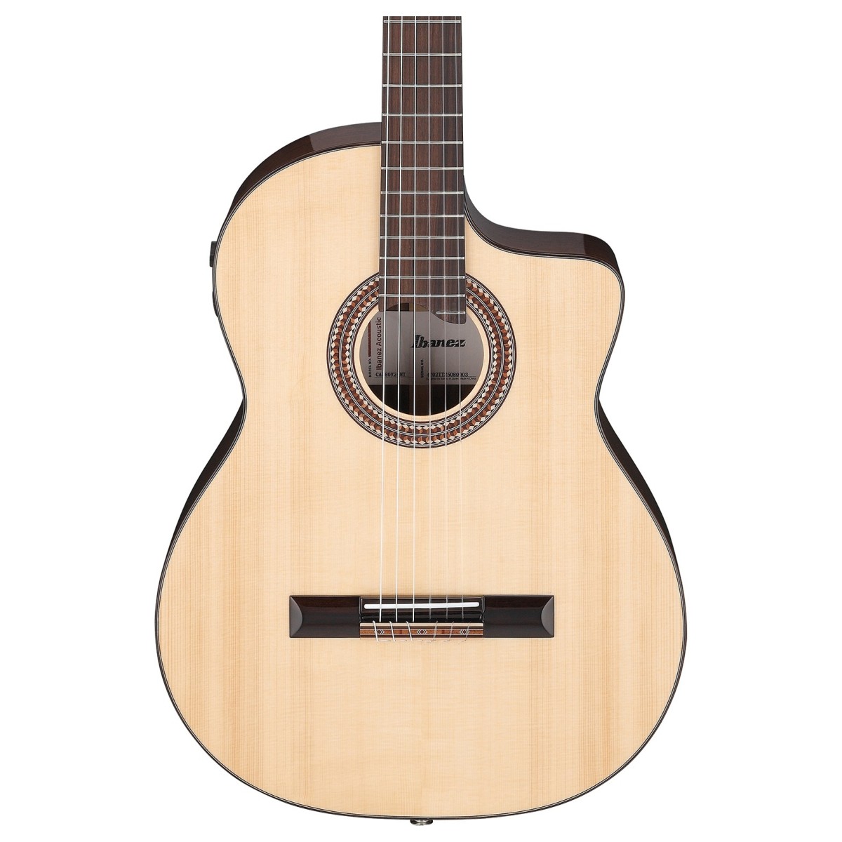 Ibanez GA380CE-NT Classical Guitar Natural High Gloss