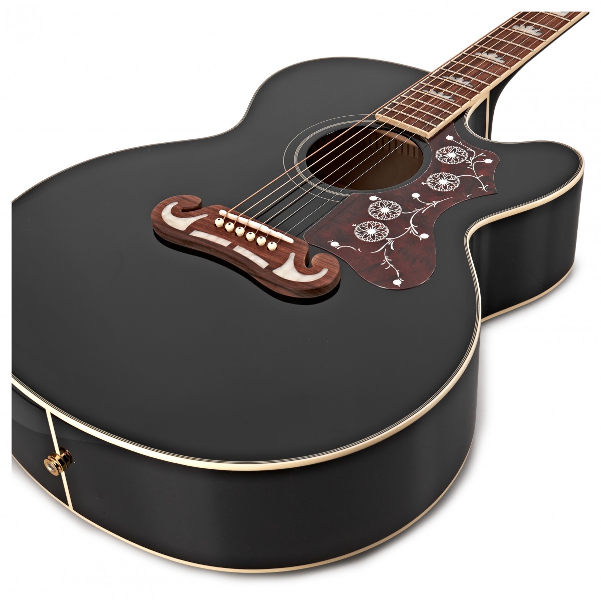 Epiphone J-200 EC Studio (EJ-200SCE) Black
