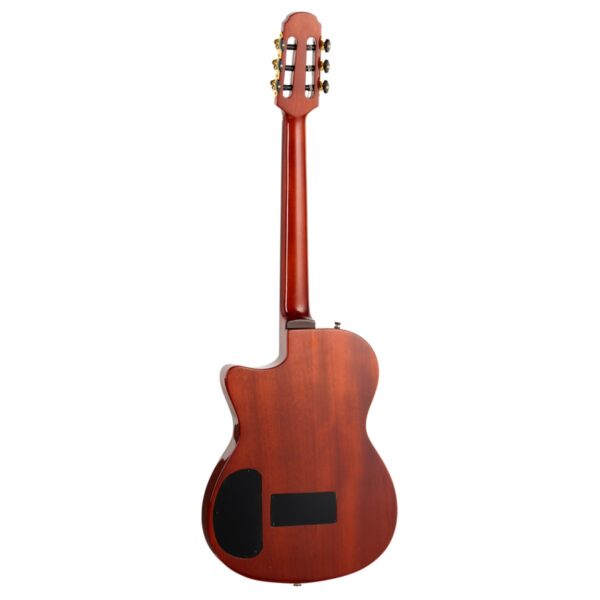 Tanglewood EMDC8CG Thinline Electro Nylon Cognac Gloss