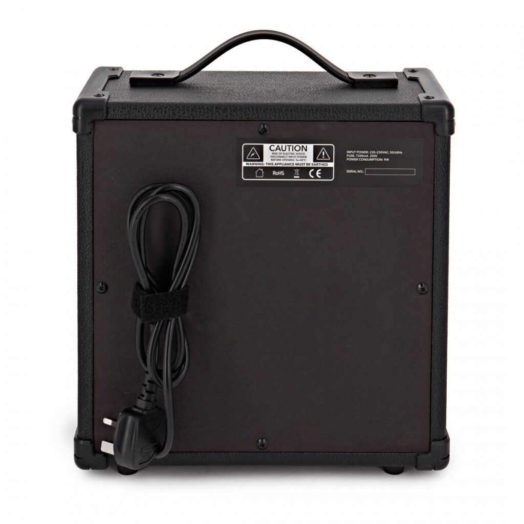 Dreadnought Cutaway Electro Acoustic Guitar Natural 15W Acoustic Amp & Accessory Pack