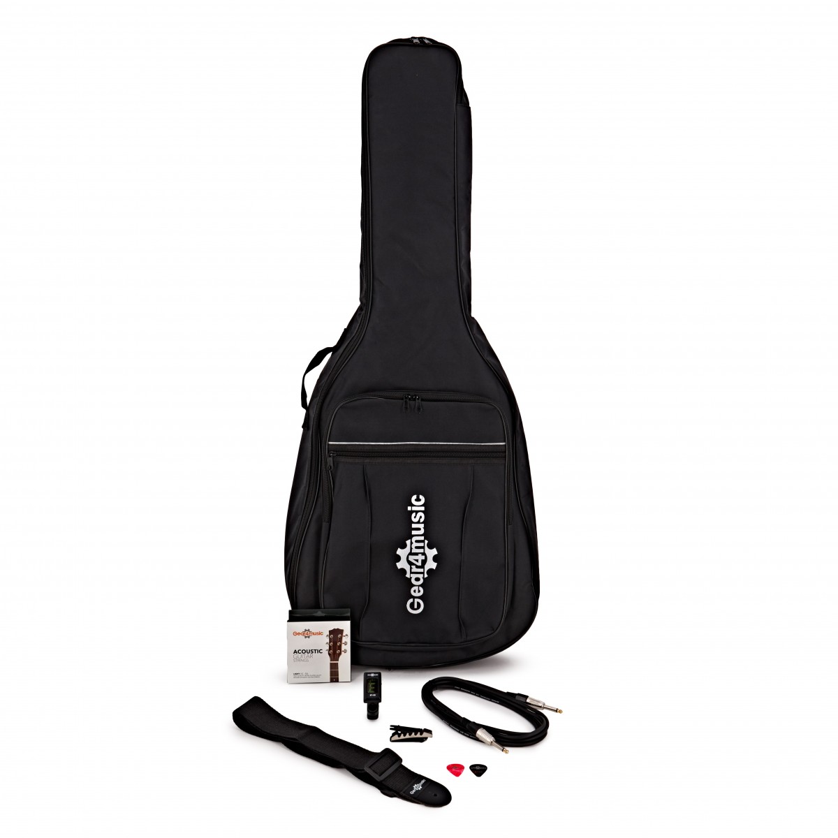 Single Cutaway Electro Acoustic Guitar Sunburst 15W Acoustic Amp & Accessory Pack