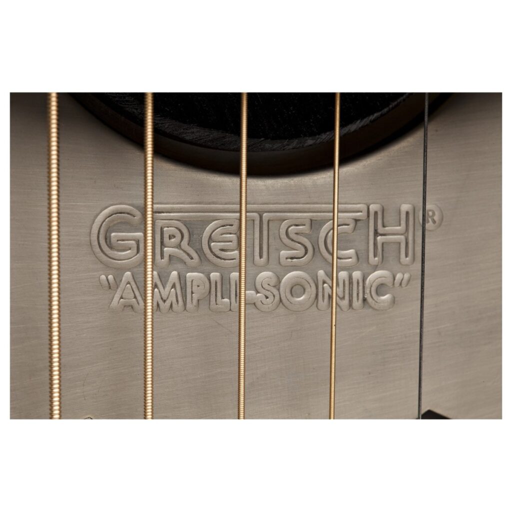 Gretsch G9221 Bobtail Steel Body Resonator Guitar Round-Neck