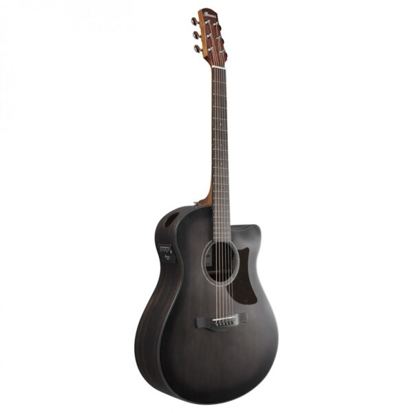 Ibanez AAM70CE Transparent Charcoal Burst