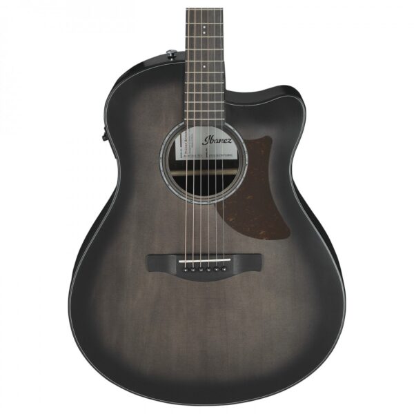 Ibanez AAM70CE Transparent Charcoal Burst
