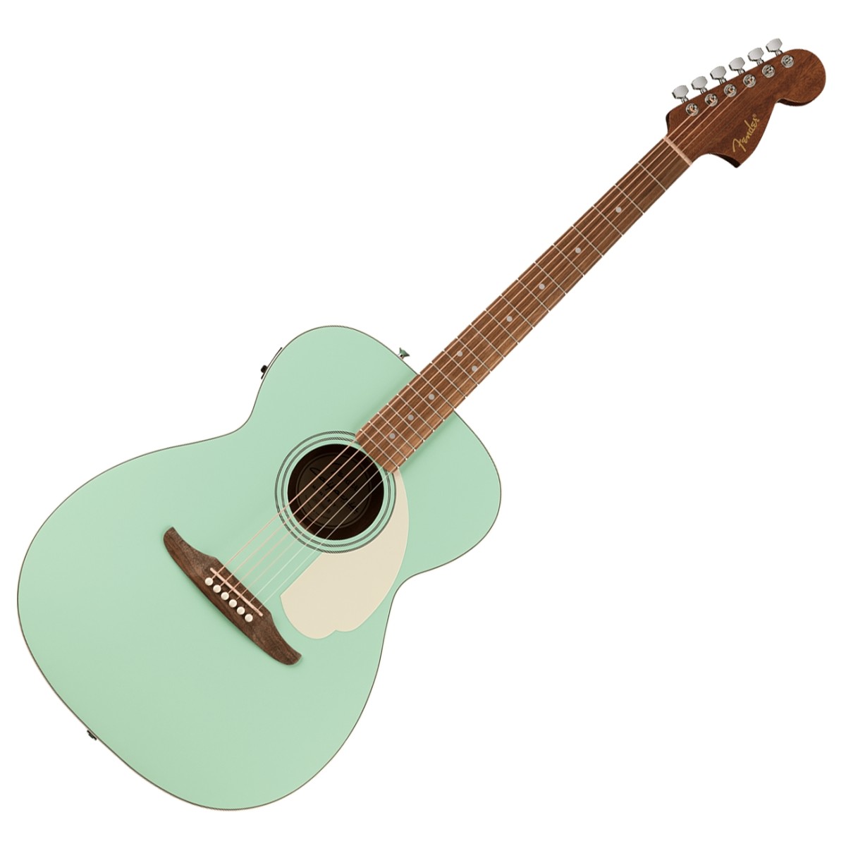 Fender California Standard Monterey Electroacoustic Guitar Spruce Top Surf Green