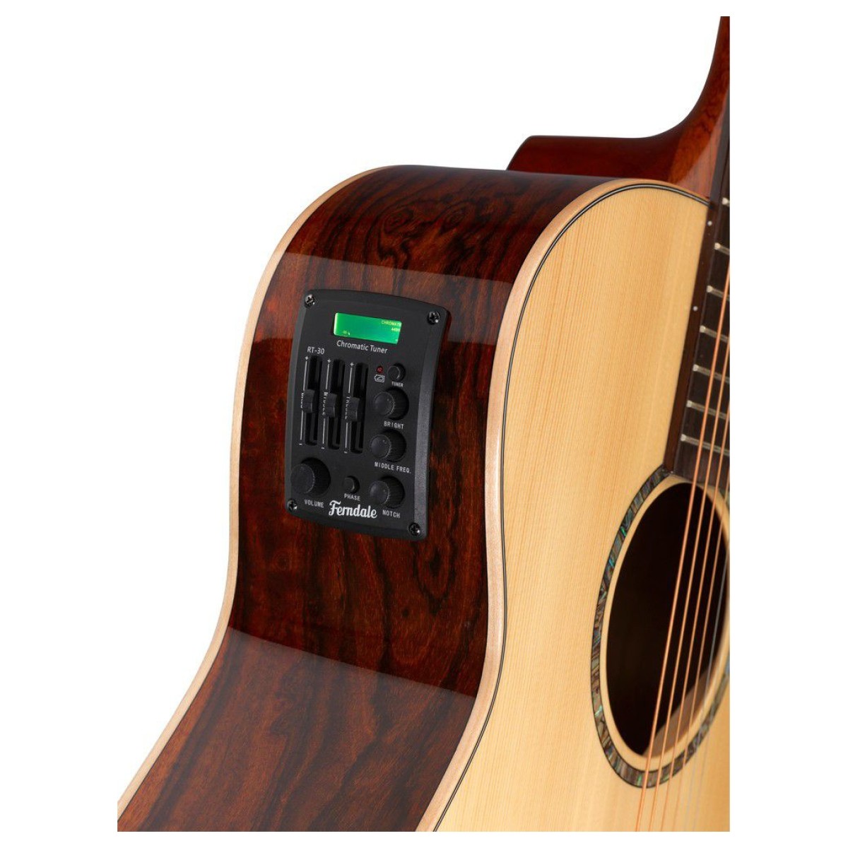 Ferndale GA3-ce Grand Auditorium Spruce Bocote