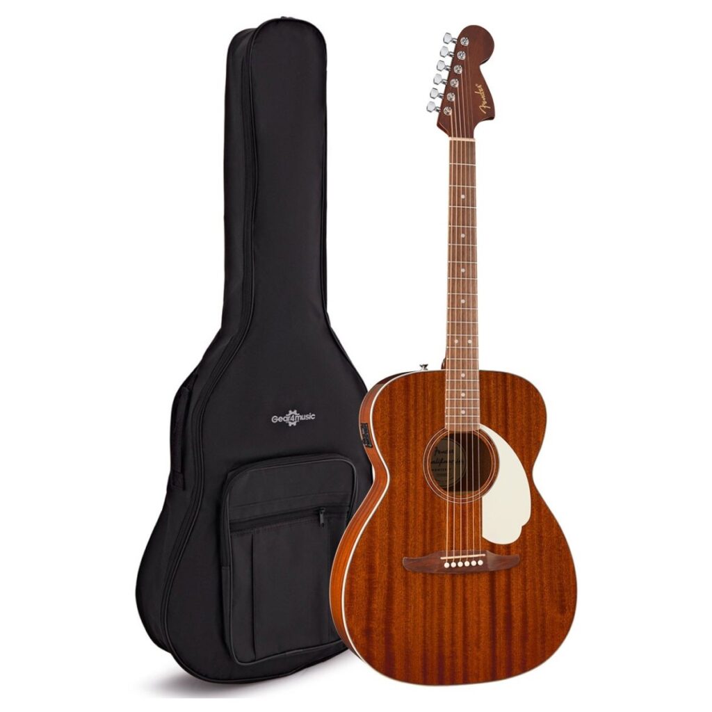 Fender California Standard Monterey Electroacoustic with Gig Bag or Case Pack Build Your Own Bundle