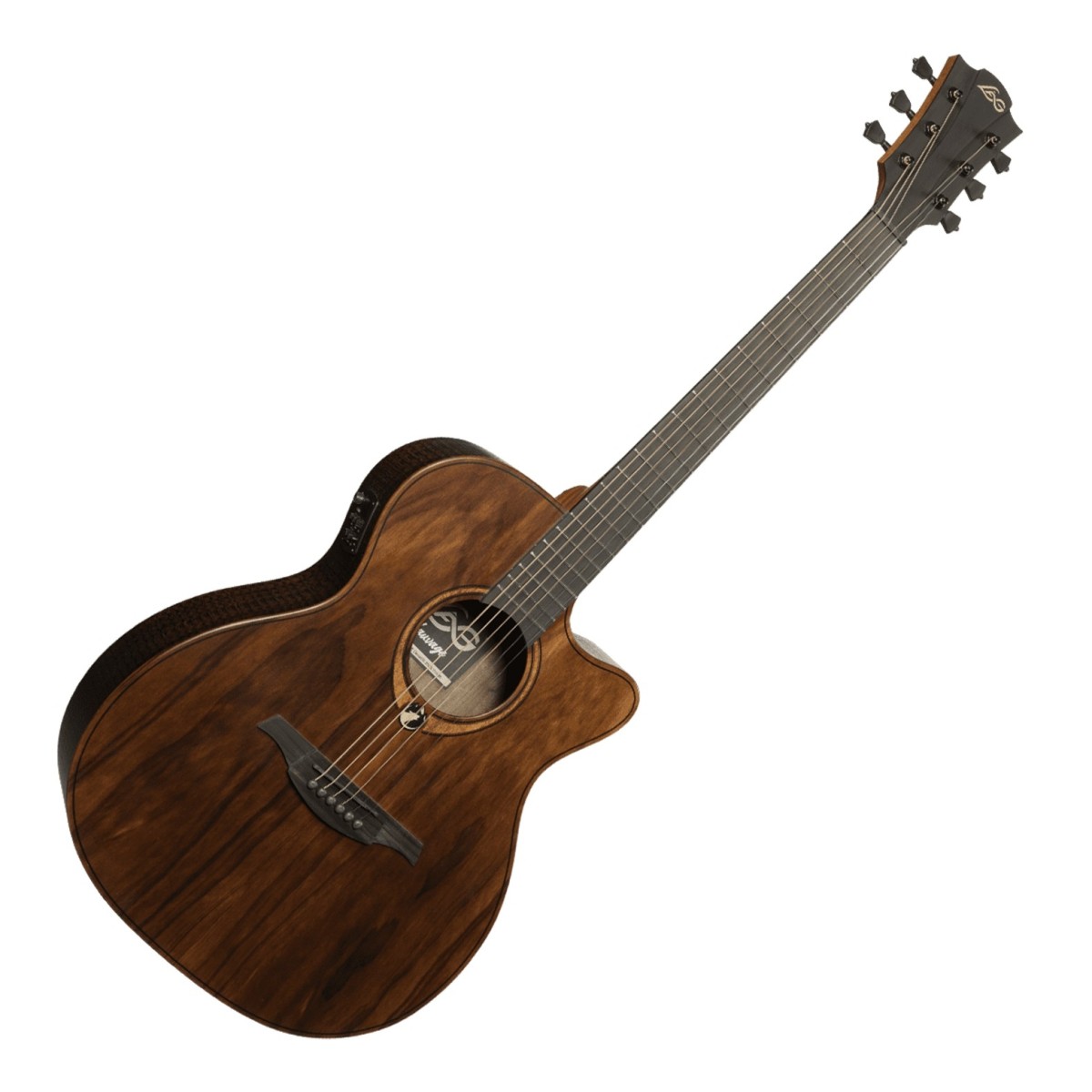 Lag Sauvage Auditorium Cutaway Electro Acoustic Natural