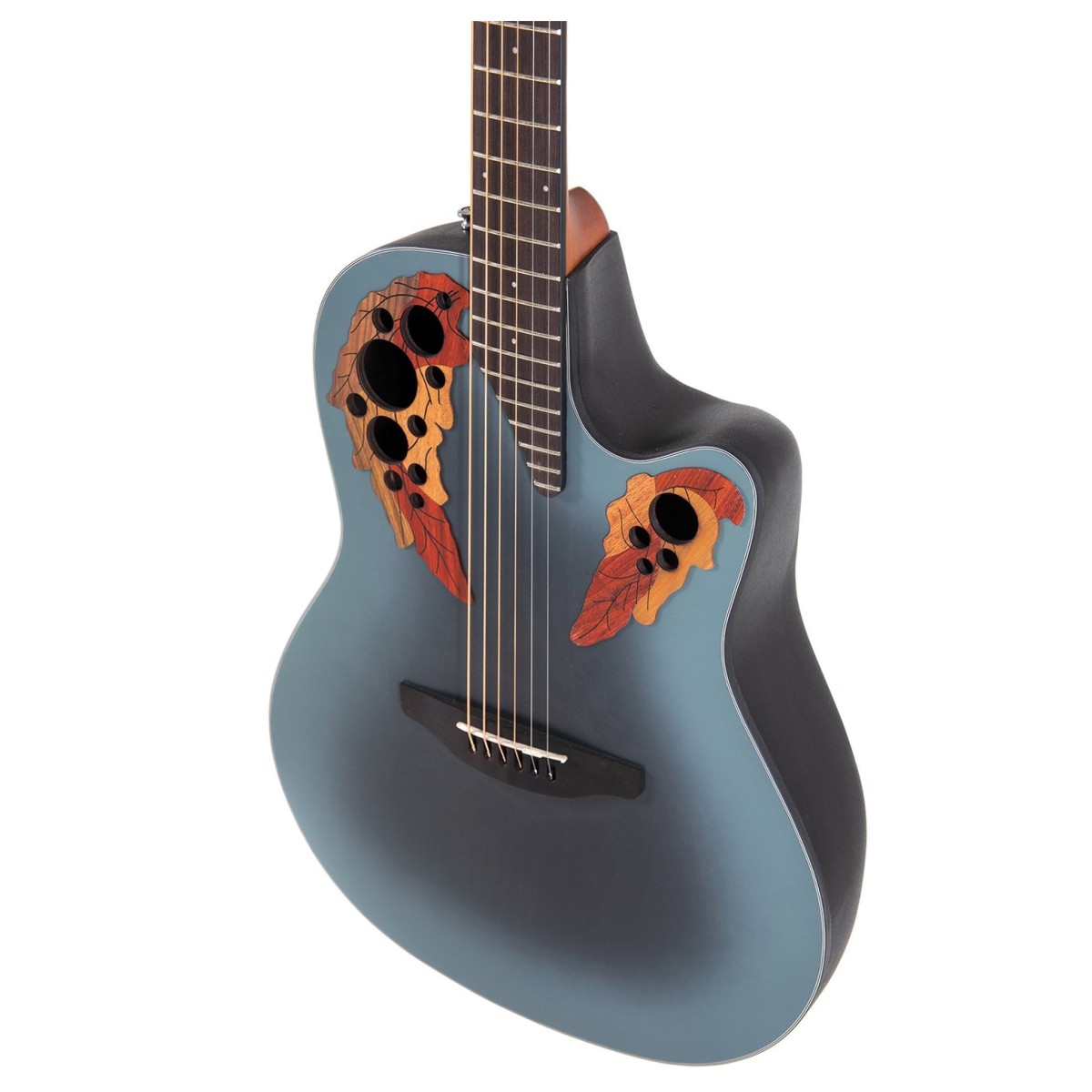 Ovation CE44 Celebrity Elite Reverse Blue Burst