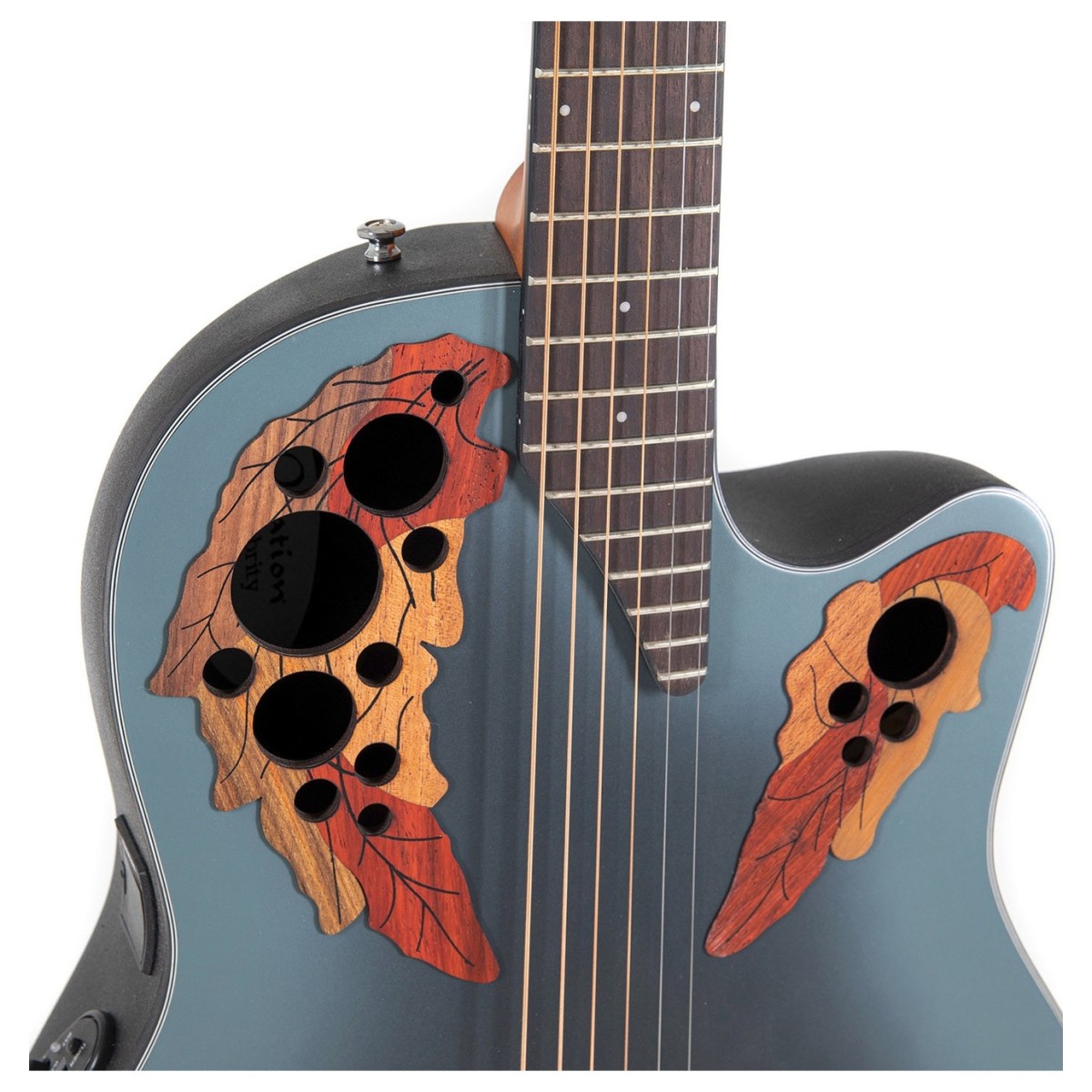 Ovation CE44 Celebrity Elite Reverse Blue Burst