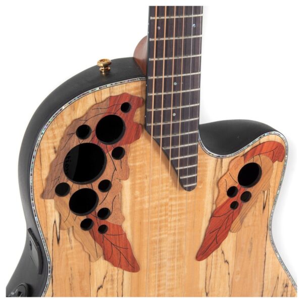 Ovation CE44P Celebrity Elite Plus Natural Spalted Maple