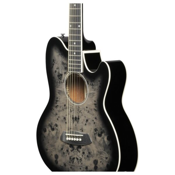 Ibanez TCY10PA Transparent Brown Black Burst