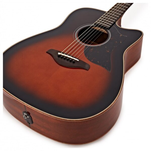 Yamaha A1M Mahogany Electro Acoustic Guitar Tobacco Brown Sunburst