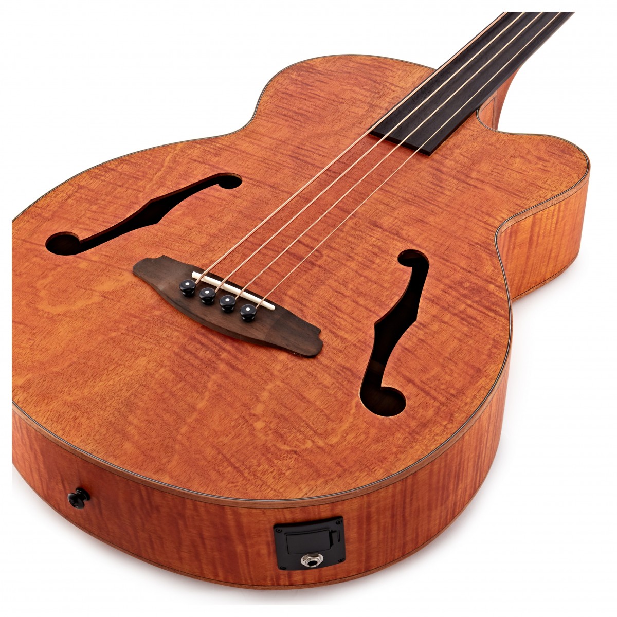 Aria FEB F2/FL Acoustic Bass Flame Nato Natural