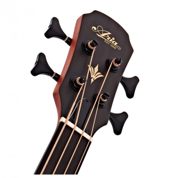 Aria FEB F2/FL Acoustic Bass Flame Nato Natural