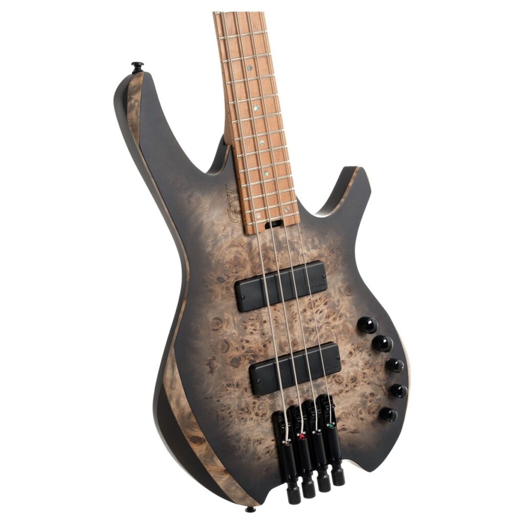 Cort Space 4 Headless Bass Star Dust Black