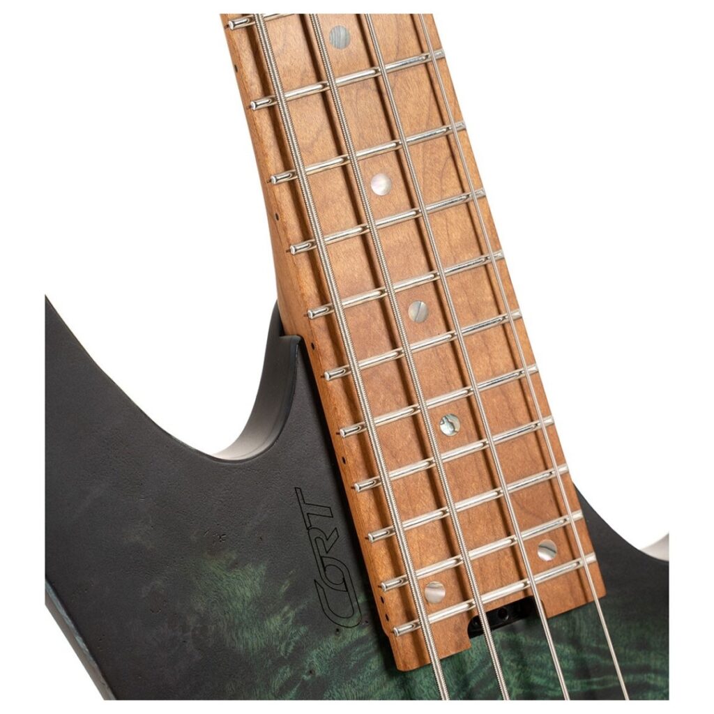 Cort Space 4 Headless Bass Star Dust Green