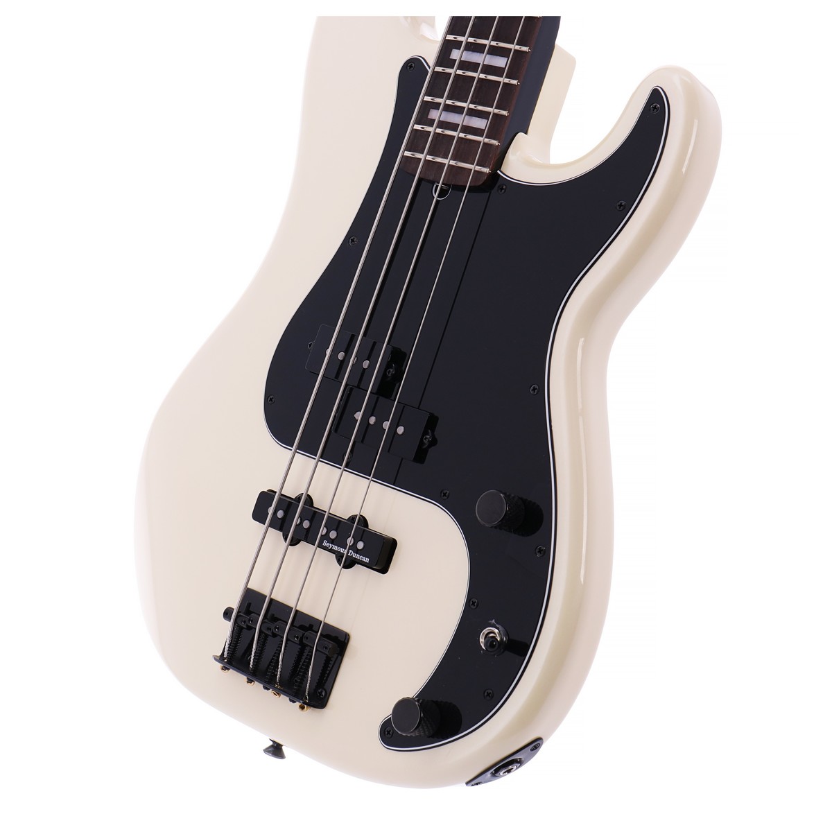 Fender Duff McKagan Deluxe Precision Bass RW White Pearl