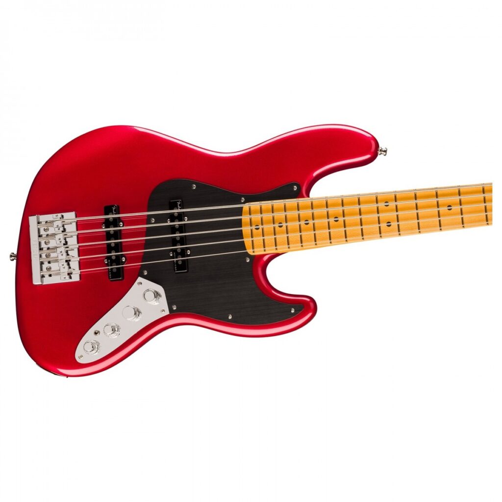 Fender American Ultra II Jazz Bass V MN Sinister Red