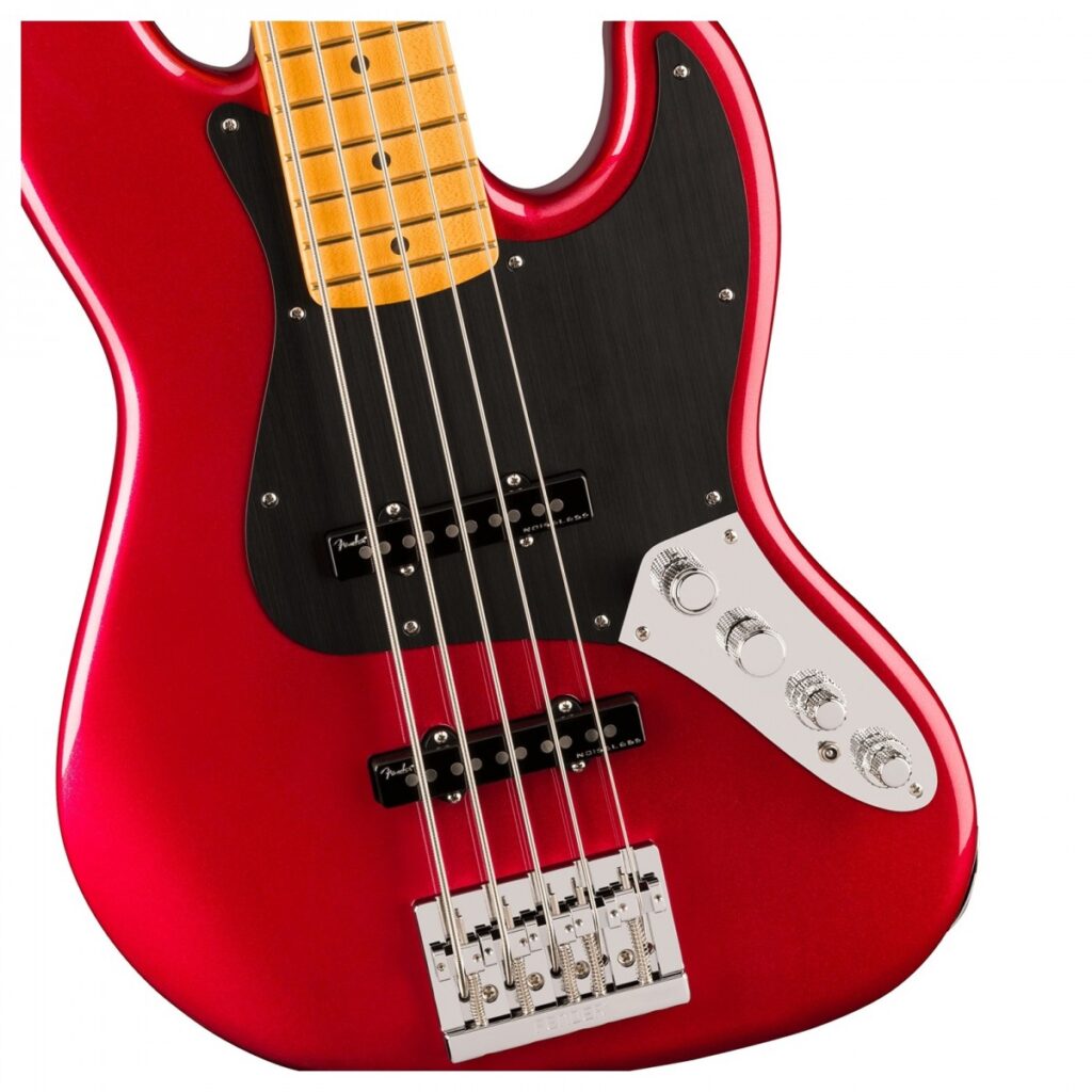 Fender American Ultra II Jazz Bass V MN Sinister Red