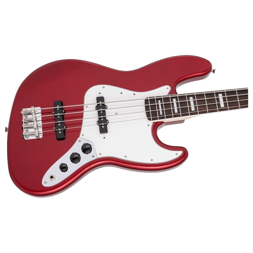 Fender Made in Japan Traditional 70s Jazz Bass RW Candy Apple Red