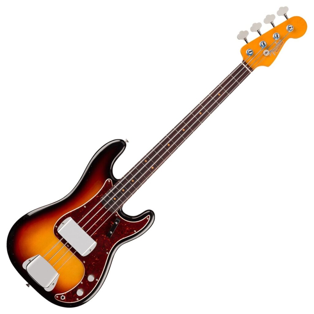 Fender James Jamerson 1962 Precision Bass RW 3-Tone Sunburst