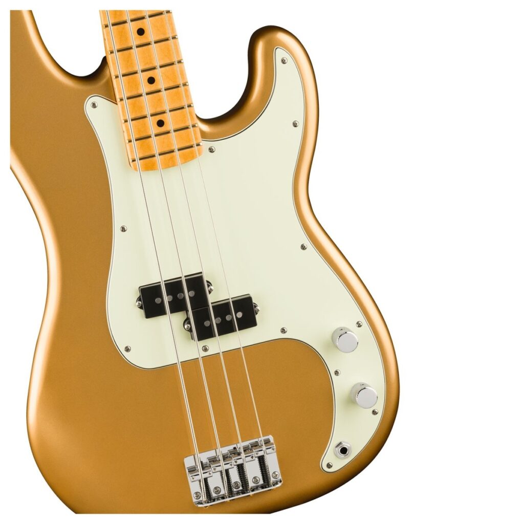 Fender 75th Anniversary Player II Precision Bass MN Aztec Gold