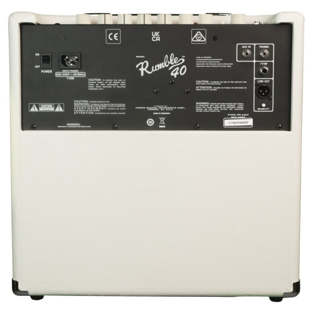 Fender Limited Edition Rumble 40 (V3) Ivory
