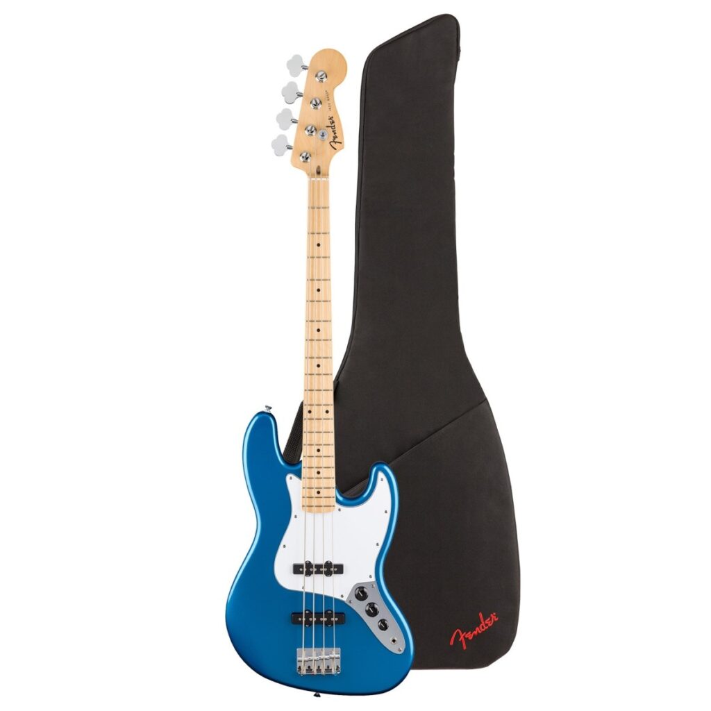 Fender Standard Jazz Bass Bundle and Gig Bag or Case Build Your Own Bundle