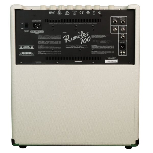 Fender Limited Edition Rumble 100 (V3) Ivory