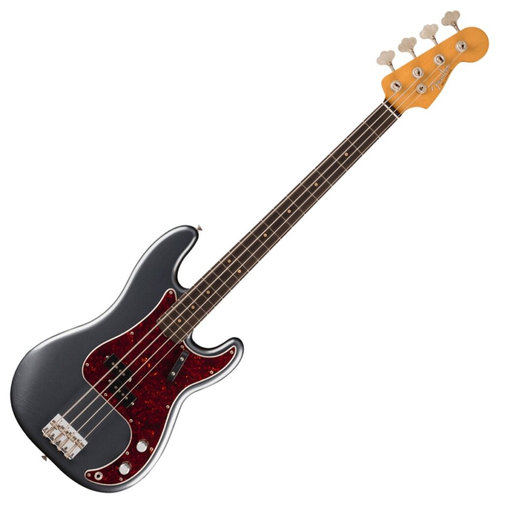 Fender Vintera II Road Worn 60s Precision Bass RW Charcoal Frost Metallic