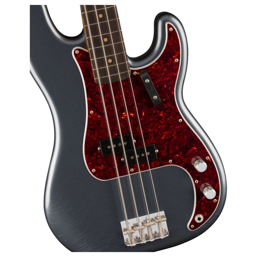 Fender Vintera II Road Worn 60s Precision Bass RW Charcoal Frost Metallic