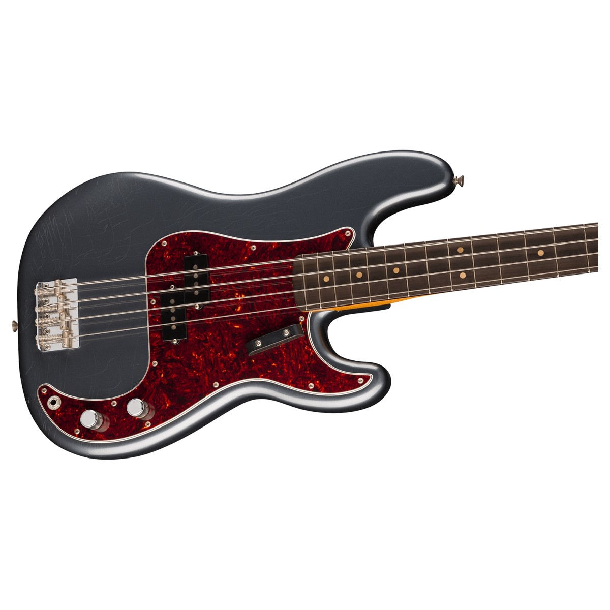 Fender Vintera II Road Worn 60s Precision Bass RW Charcoal Frost Metallic