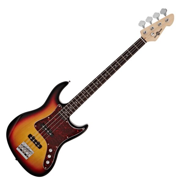 LA II Bass Guitar Sunburst 15W Bass Amp Pack