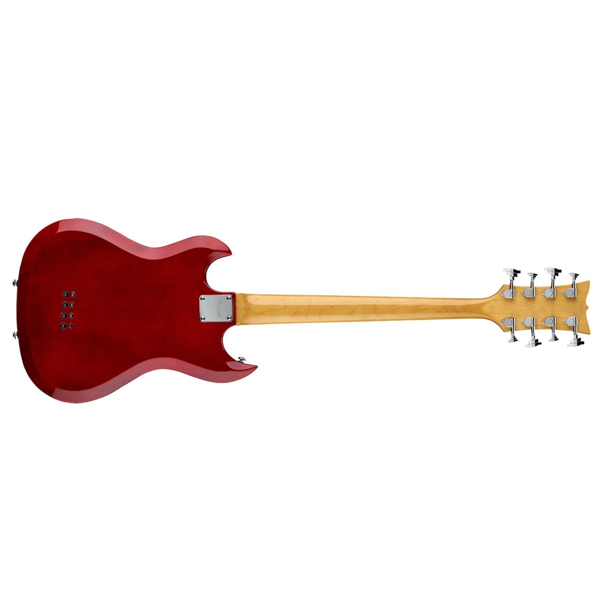Hagstrom H8-II 8-String Bass Wild Cherry Transparent