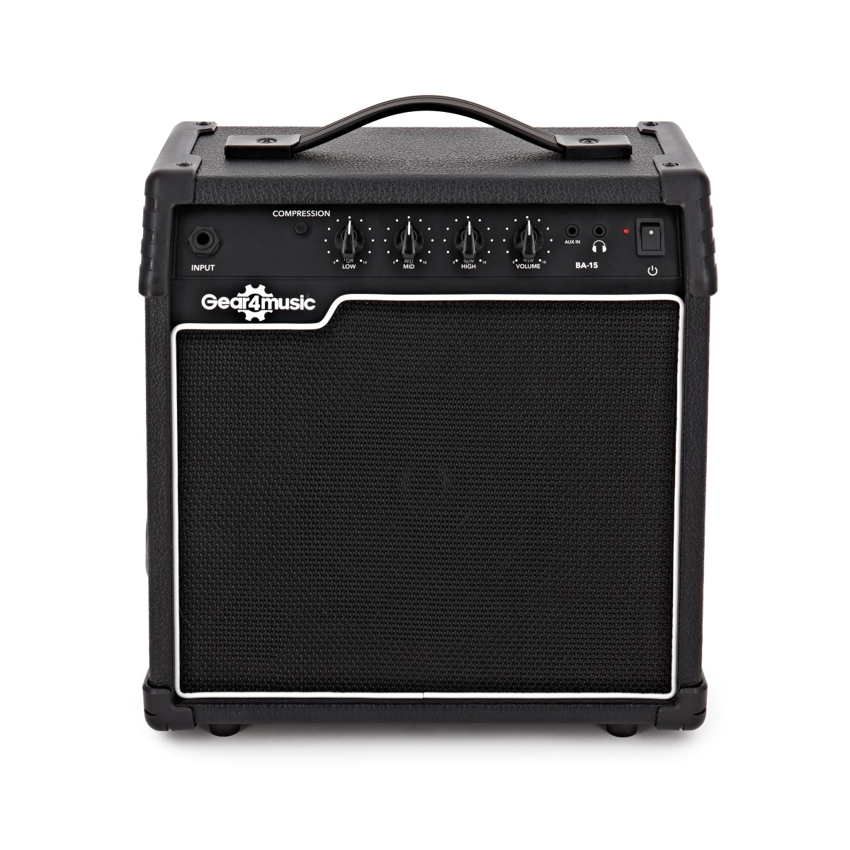 Chicago Bass Guitar Natural 15W Bass Amp & Accessory Pack