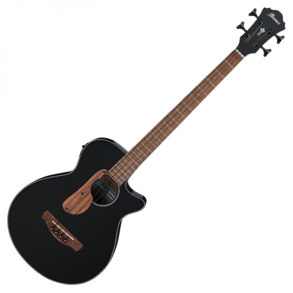Ibanez AEGB24E Acoustic Bass Black High Gloss