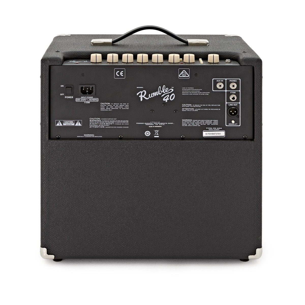Fender Rumble 40 V3 Bass Combo