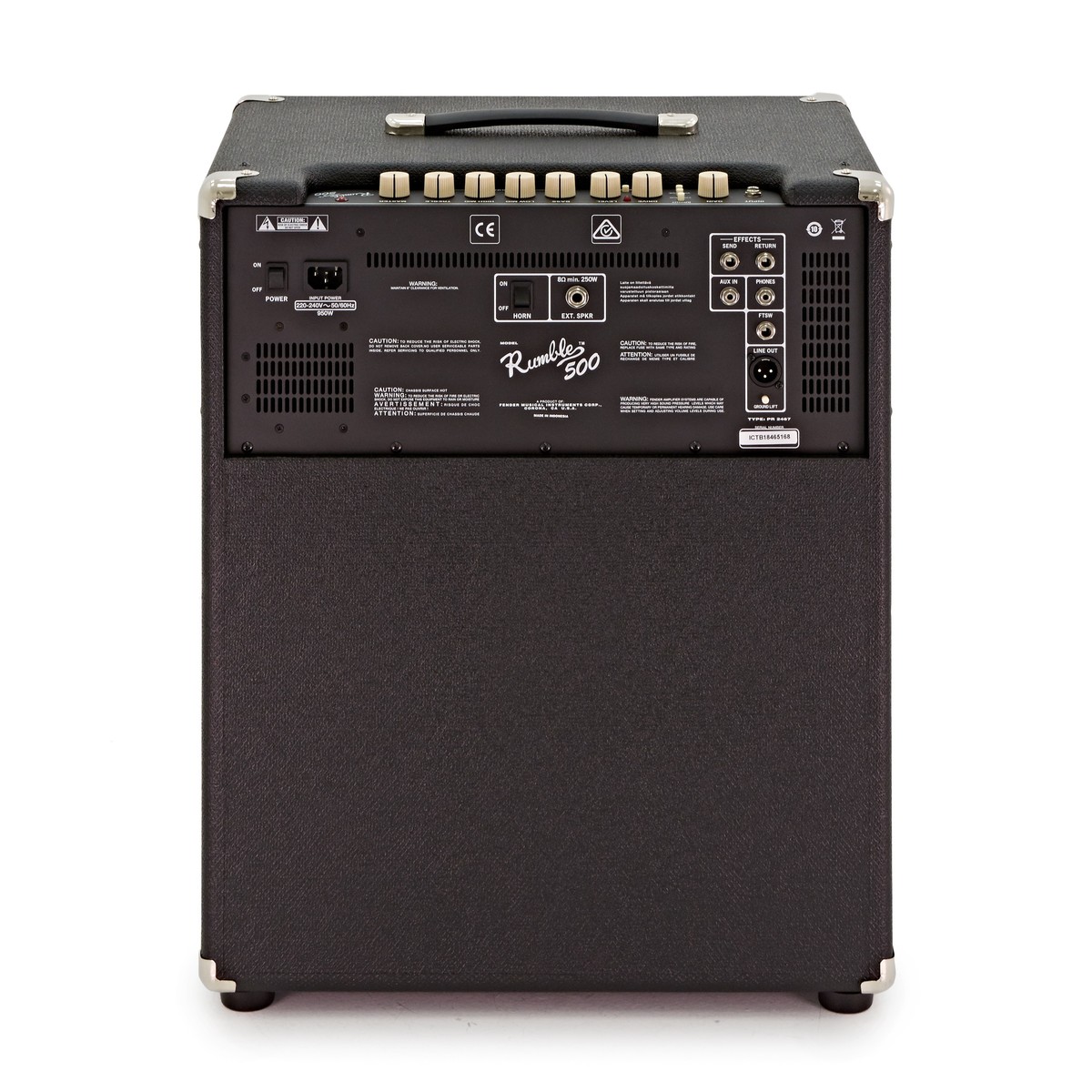 Fender Rumble 500 (V3) 2x10 Bass Combo
