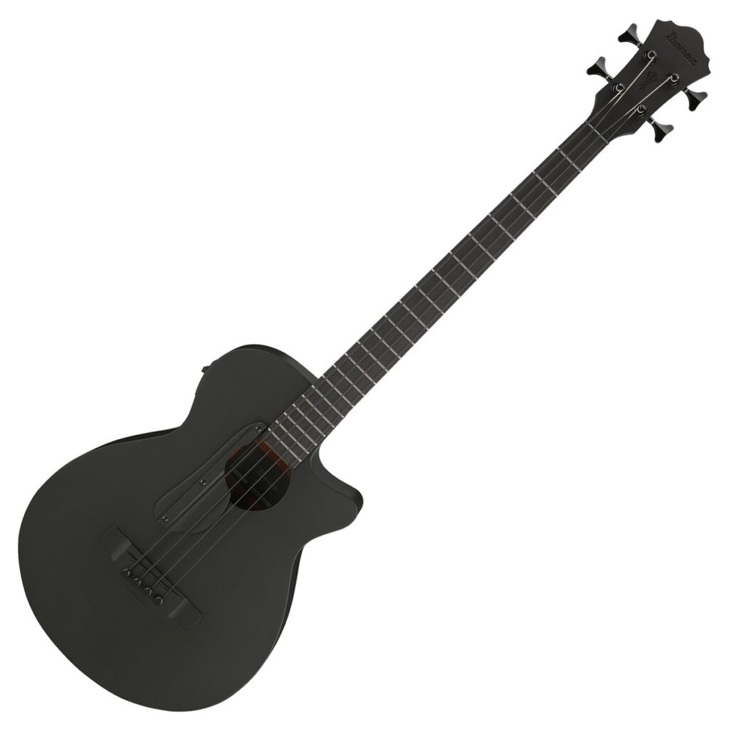 Ibanez AEGB420-BOT 4-String Acoustic Bass Black Out