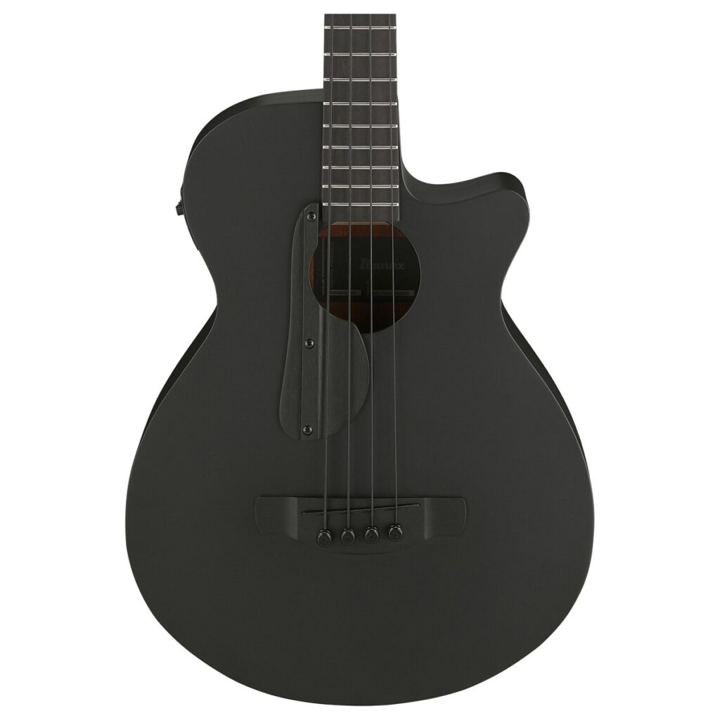Ibanez AEGB420-BOT 4-String Acoustic Bass Black Out