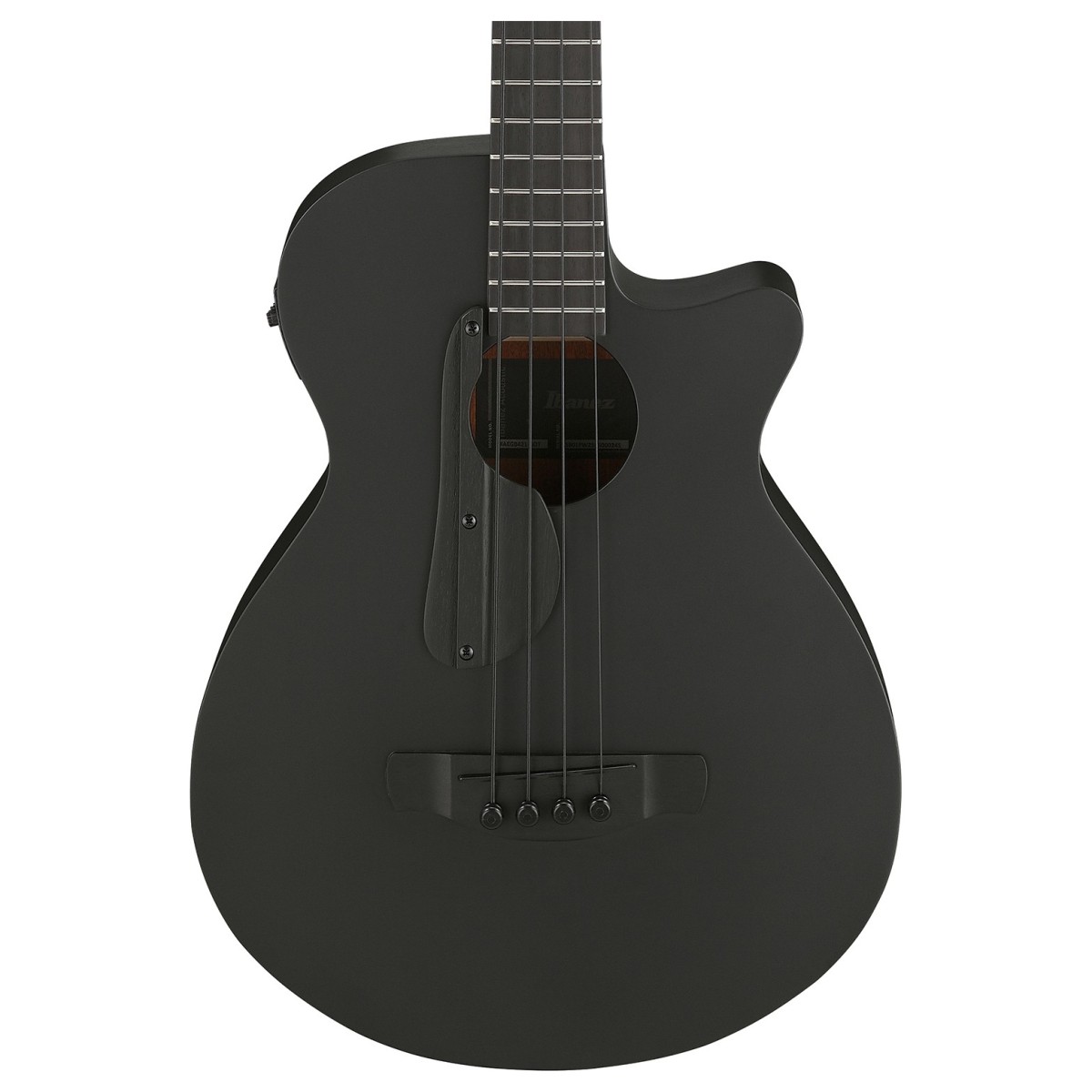 Ibanez AEGB420-BOT 4-String Acoustic Bass Black Out