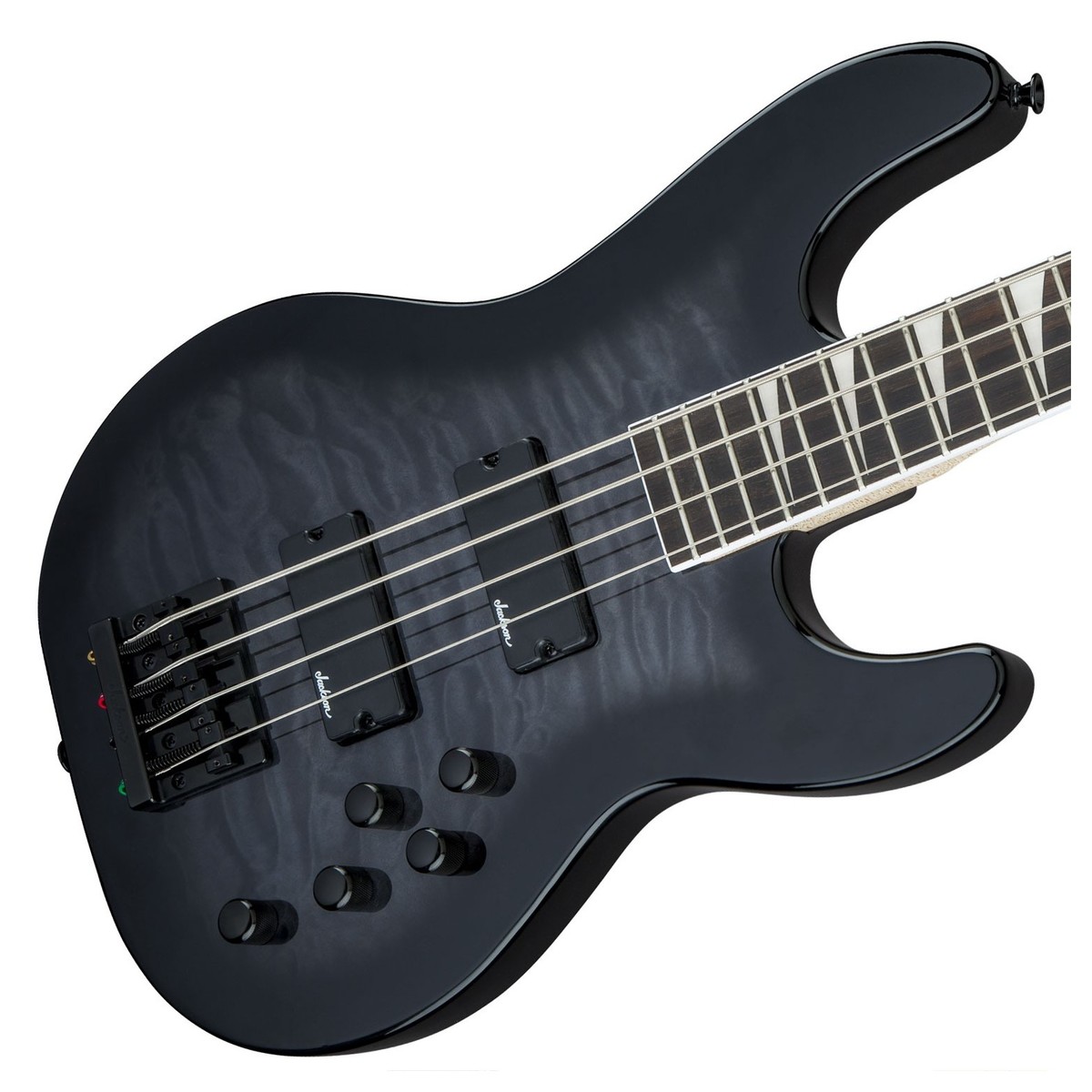 Jackson JS Series Concert Bass JS3Q Transparent Black Burst