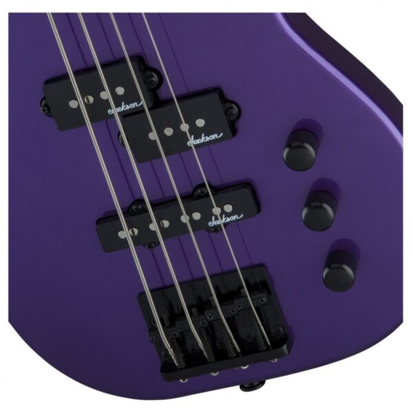 Jackson JS Series Concert Bass Minion JS1X Pavo Purple