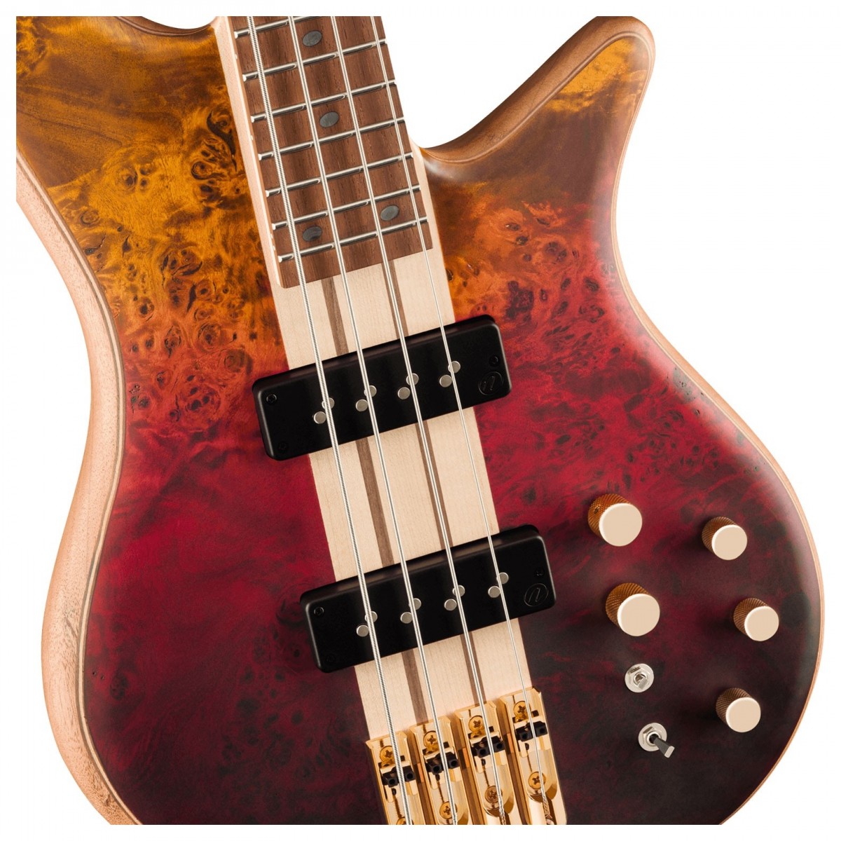 Jackson Pro Series Spectra Bass SBP IV Firestorm Fade