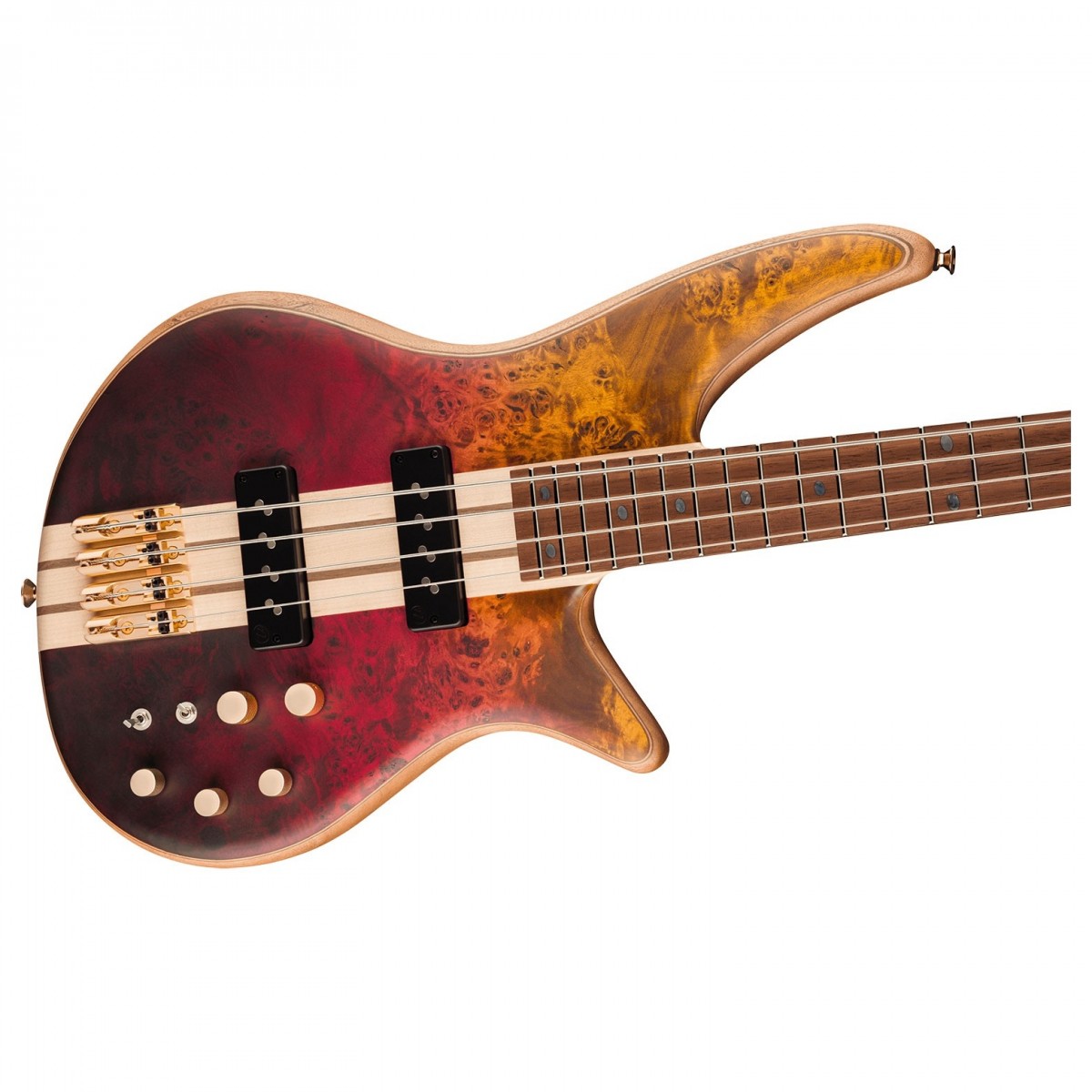 Jackson Pro Series Spectra Bass SBP IV Firestorm Fade