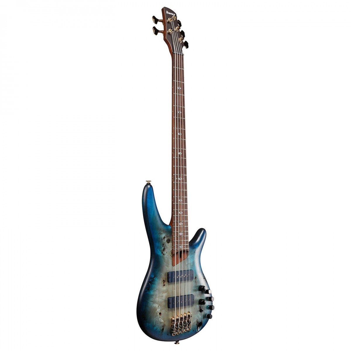 Ibanez SR6605 Prestige 5 String Ghost Fleet Blue Burst