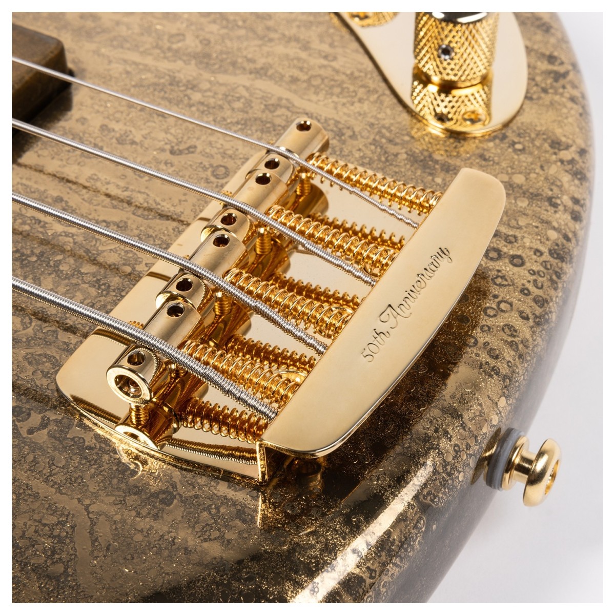 Music Man 50th Anniversary StingRay Molten Gold